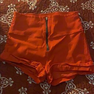 Red hot pants